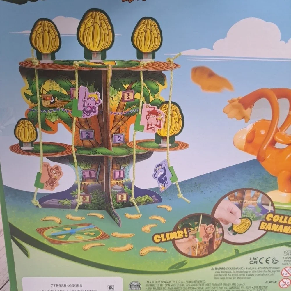 Monkey See Monkey Poo‎ Game for Kids with Fake Poo, Fun Game Spinmaster
